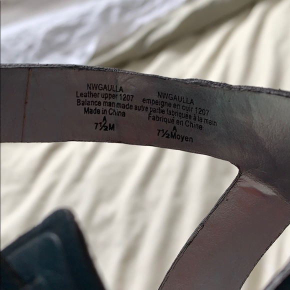 Nine West Gaulla sandal (denim blue colour) - Picture 4 of 4